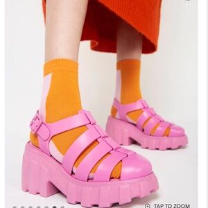 Melissa “Megan” Bubblegum Pink Women's Platform